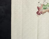 Vintage Japanese Silk Kimono Fabric Scrap Remnant / Traditional Textile / Wabi-Sabi 40.9"