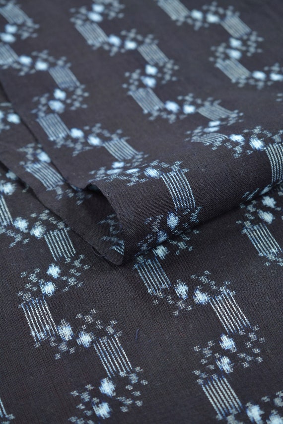 Vintage Japanese Kimono Fabric Cotton Antique Boro Patch | Etsy