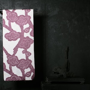 Japanese Fabric Silk Textile Vintage Kimono Antique Boro Patch Kusakizome SHIBORI Dyed 42.1&quot;/EIJ32/65