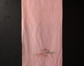 Japanese Fabric Silk Textile Vintage Kimono Antique Boro Patch Woven 51.6"/EIS55/60