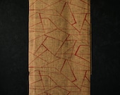 Japanese Fabric Wool Textile Vintage Kimono Antique Boro Patch Dyed 61.8"/EIT08/105