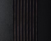 Japanese Fabric Cotton Textile Vintage Kimono Antique Boro Patch Indigo Blue SHIMA Woven 52"/EIQ06/90