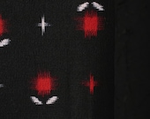 Japanese Fabric Wool Textile Vintage Kimono Antique Boro Patch Kusakizome Woven 36.2"/EIP30/70