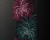 Japanese Fabric Vintage Kimono Silk Antique Boro Patch MEISEN Woven Textile 59.4"/EIR88/50