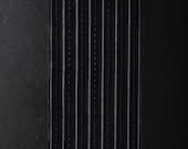 Japanese Fabric Cotton Textile Vintage Kimono Antique Boro Patch Indigo Blue SHIMA Woven 52.8"/EIQ09/110