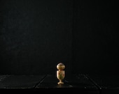 Vintage Japanese Kokeshi Doll – Hand Painted, One of a Kind 3"/EIW31/25