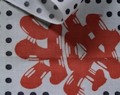 Japanese Fabric Cotton Textile Vintage Kimono Antique Boro Patch Kusakizome TENUGUI Dyed 33.9"/EIG89/40