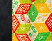 Vintage Japanese Wool Kimono Fabric Scrap / Showa Era Textile Remnant / Sewing, Patchwork & Upcycling Material 63"