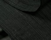 Japanese Fabric Linen Textile Vintage Kimono Antique Boro Patch Sumizome SHIMA Woven 42.9"/EID26/60