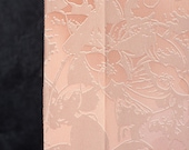 Vintage Japanese Silk Kimono Fabric Scrap Remnant / Traditional Textile / Wabi-Sabi 64.6"