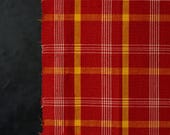 Vintage Japanese Wool Kimono Fabric Scrap / Showa Era Textile Remnant / Sewing, Patchwork & Upcycling Material 59.1"