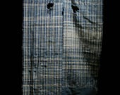 Japanese Fabric Cotton Textile Indigo Blue Vintage Kimono Antique Boro Patch ZANSHISHIMA RANRU 59.8"/EHU60/270