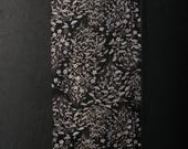 Japanese Fabric Silk Textile Vintage Kimono Antique Boro Patch Woven 65.7"/EIR67/90