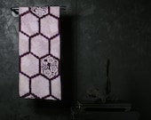 Japanese Fabric Silk Textile Vintage Kimono Antique Boro Patch Kusakizome SHIBORI Dyed 42.9"/EIJ35/60