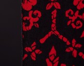 Vintage Japanese Wool Kimono Fabric Scrap 37.4"/EIV88/60