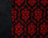 Vintage Japanese Wool Kimono Fabric Scrap / Showa Era Textile Remnant / Sewing, Patchwork & Upcycling Material 59.1"