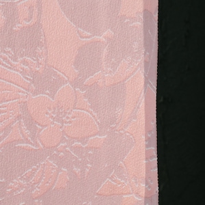 Japanese Fabric Silk Textile Vintage Kimono Antique Boro Patch Kusakizome Dyed 38.6"/EIN69/60