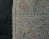 Vintage Japanese Oshima Tsumugi Silk Textile / Kimono Fabric Scrap / Traditional Weaving 59.8"