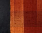 Vintage Japanese Wool Kimono Fabric Scrap / Showa Era Textile Remnant / Sewing, Patchwork & Upcycling Material 61.4"