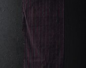 Japanese Fabric Cotton Textile Vintage Kimono Antique Boro Patch Indigo Blue SHIMA Woven 59.1"/EIQ04/125