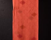 Japanese Fabric Silk Textile Vintage Kimono Antique Boro Patch Dyed 46.9"/EIS41/60