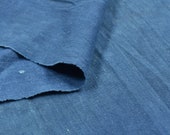 Japanese Fabric Cotton Textile Vintage Kimono Antique Boro Patch Indigo Blue Dyed  36.2"/EFM66/110