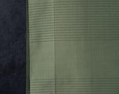Vintage Japanese Oshima Tsumugi Silk Textile / Kimono Fabric Scrap / Traditional Weaving 63.8"
