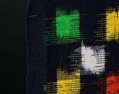 Vintage Japanese Wool Kimono Fabric Scrap 40.9"/EIV62/75