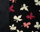 Vintage Japanese Wool Kimono Fabric Scrap / Showa Era Textile Remnant / Sewing, Patchwork & Upcycling Material 58.3"
