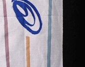 Japanese Fabric Cotton Textile Vintage Kimono Antique Boro Patch TENUGUI Dyed 35.8"/EIS05/45