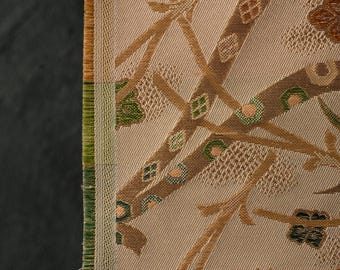 Japanse stof zijde textiel vintage kimono antieke boro patch geweven 37,8"/EIS24/165