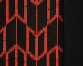 Japanese Fabric Wool Textile Vintage Kimono Antique Boro Patch Kusakizome Dyed 37.4"/EIN67/65
