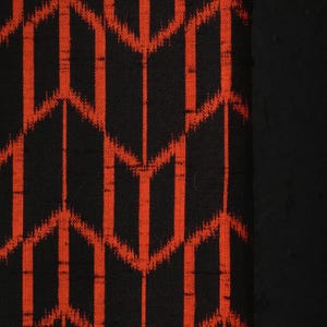 Japanese Fabric Wool Textile Vintage Kimono Antique Boro Patch Kusakizome Dyed 37.4"/EIN67/65