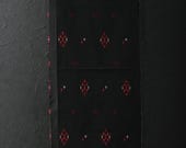 Japanese Fabric Wool Textile Vintage Kimono Antique Boro Patch Kusakizome Woven 40.2"/EIP05/70