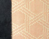 Vintage Japanese Tsumugi Silk Kimono Fabric Scrap / Traditional Textile Remnant 61.8"