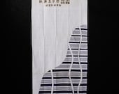 Vintage Japanese Tenugui Cloth, Showa Era Traditional Cotton Textile 35.8"/EIX84/40