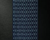 Vintage Japanese Wool Kimono Fabric Scrap, Authentic Wool Remnants for Sewing, Patterned Textile, Retro Piece 63"/EIU34/105