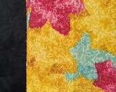 Vintage Japanese Wool Kimono Fabric Scrap / Patchwork Craft Textile / Showa Era 63"