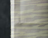 Japanese Fabric Silk Textile Vintage Kimono Antique Boro Patch Kusakizome OSHIMA Dyed 42.5"/EIL04/60