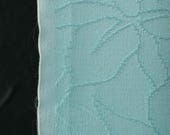 Japanese Fabric Silk Textile Vintage Kimono Antique Boro Patch Kusakizome Dyed 39.4"/EIR34/75