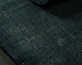 Japanese Fabric Cotton Textile Vintage Kimono Antique BORO RANRU Patch Indigo Blue SASHIKO 66.1"/EID99/180