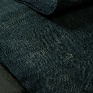 Japanese Fabric Cotton Textile Vintage Kimono Antique BORO RANRU Patch Indigo Blue SASHIKO 66.1&quot;/EID99/180