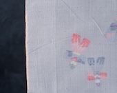 Vintage Japanese Tsumugi Silk Kimono Fabric Scrap Remnant 41.7"/EIZ06/65