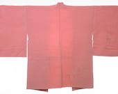 HAORI Japanese Vintage Kimono Silk Antique Jacket Robe Dress Embroider Textile/D062/520