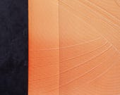 Vintage Japanese Silk Kimono Fabric Scrap Remnant / Traditional Textile / Wabi-Sabi 44.1"