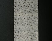 Japanese Fabric Silk Textile Vintage Kimono Antique Boro Patch Kusakizome CHIRIMEN Dyed 42.9"/EIL68/65