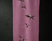 Japanese Fabric Silk Textile Vintage Kimono Antique Boro Patch Dyed 39.8"/EIT82/60