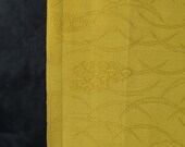 Vintage Japanese Silk Kimono Fabric Scrap Remnant / Traditional Textile / Wabi-Sabi 61.4"
