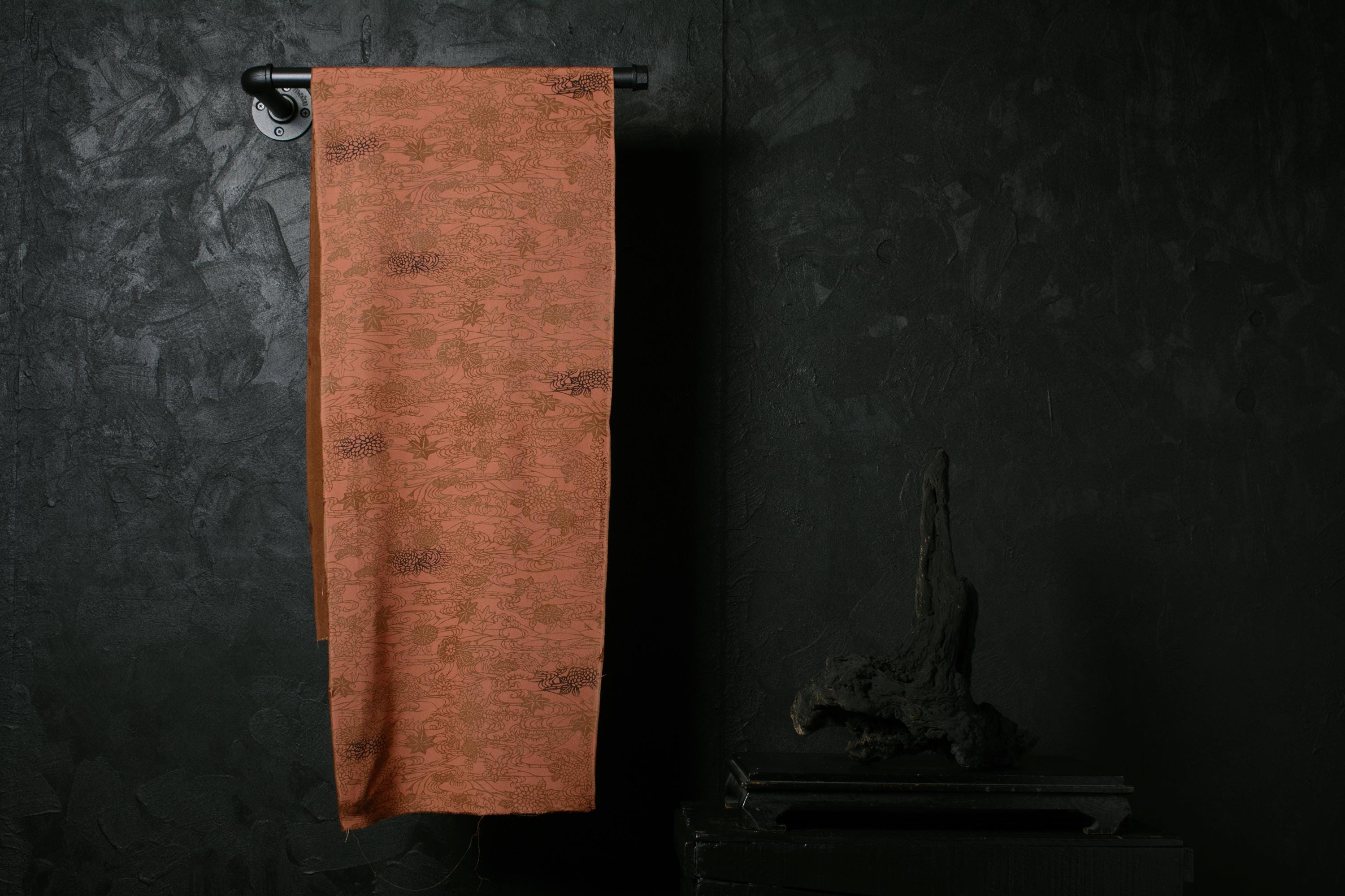 Japanese Fabric Silk Textile Vintage Kimono Antique Boro Patch