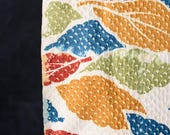 Vintage Japanese Silk Shibori Kimono Fabric Scrap 50.4"/EIY85/70